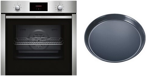 Neff Einbau-Elektro-Backofen BMK1100C (B1CCC0AN0+Z12CP10A0) (Edelstahl)