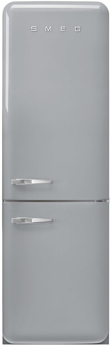 SMEG Stand-Kühl-Gefrierkombination FAB32RSV5 (Polarsilber-Metallic)