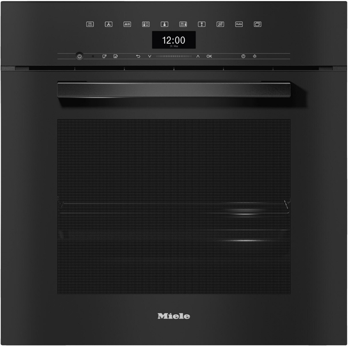 Miele Einbau-Elektro-Backofen mit Dampfgarer DGC 7465 HC Pro (obsidianschwarz) 3 Jahre Premiumshop Garantie