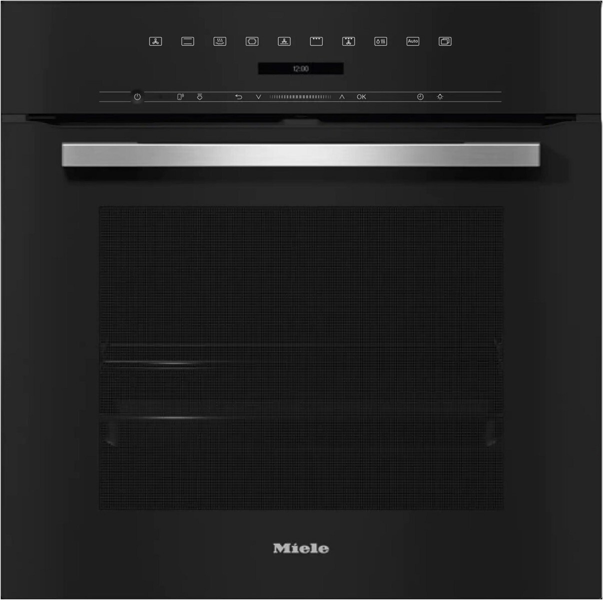 Miele Einbau-Elektro-Backofen mit Dampfgarer DGC 7151 (obsidianschwarz) 3 Jahre Premiumshop Garantie