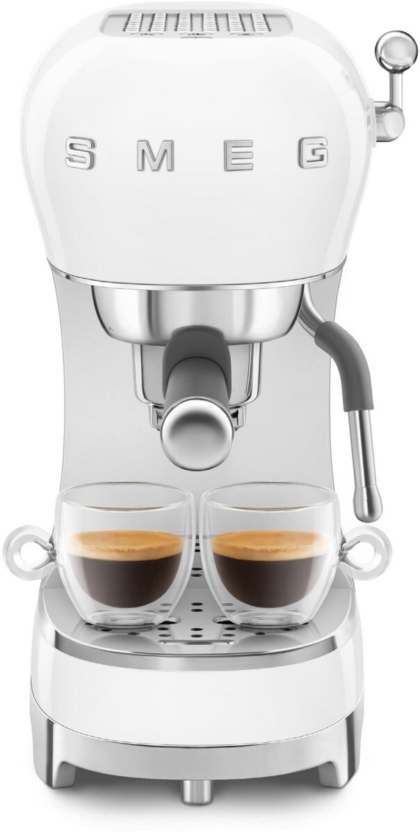 SMEG Siebträgermaschine ECF02WHEU (weiß)