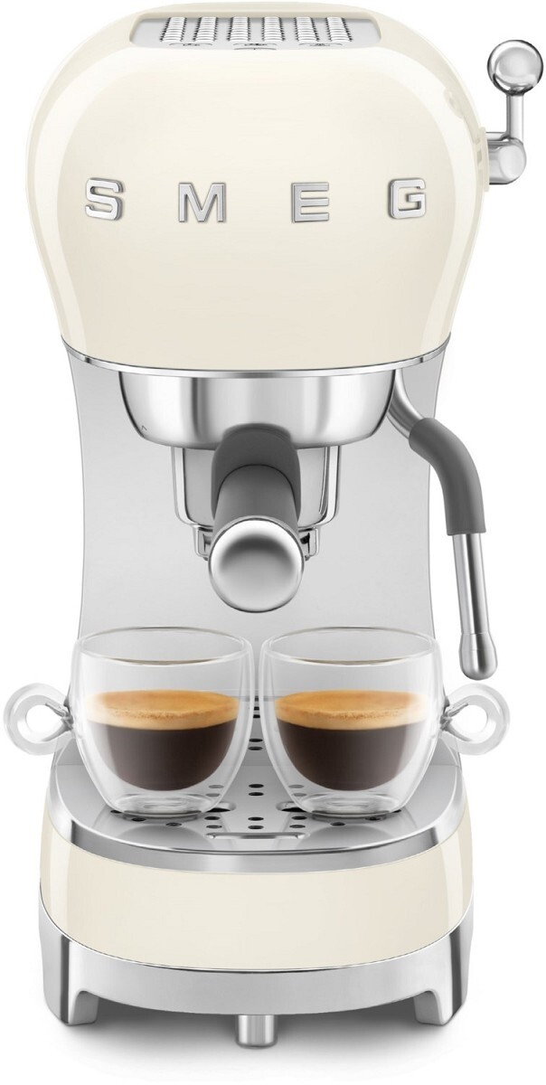 SMEG Siebträgermaschine ECF02CREU (Creme)