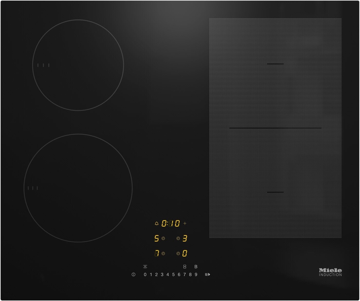 Miele Autark-Induktionsfeld KM 7464 FL (schwarz) 3 Jahre Premiumshop Garantie