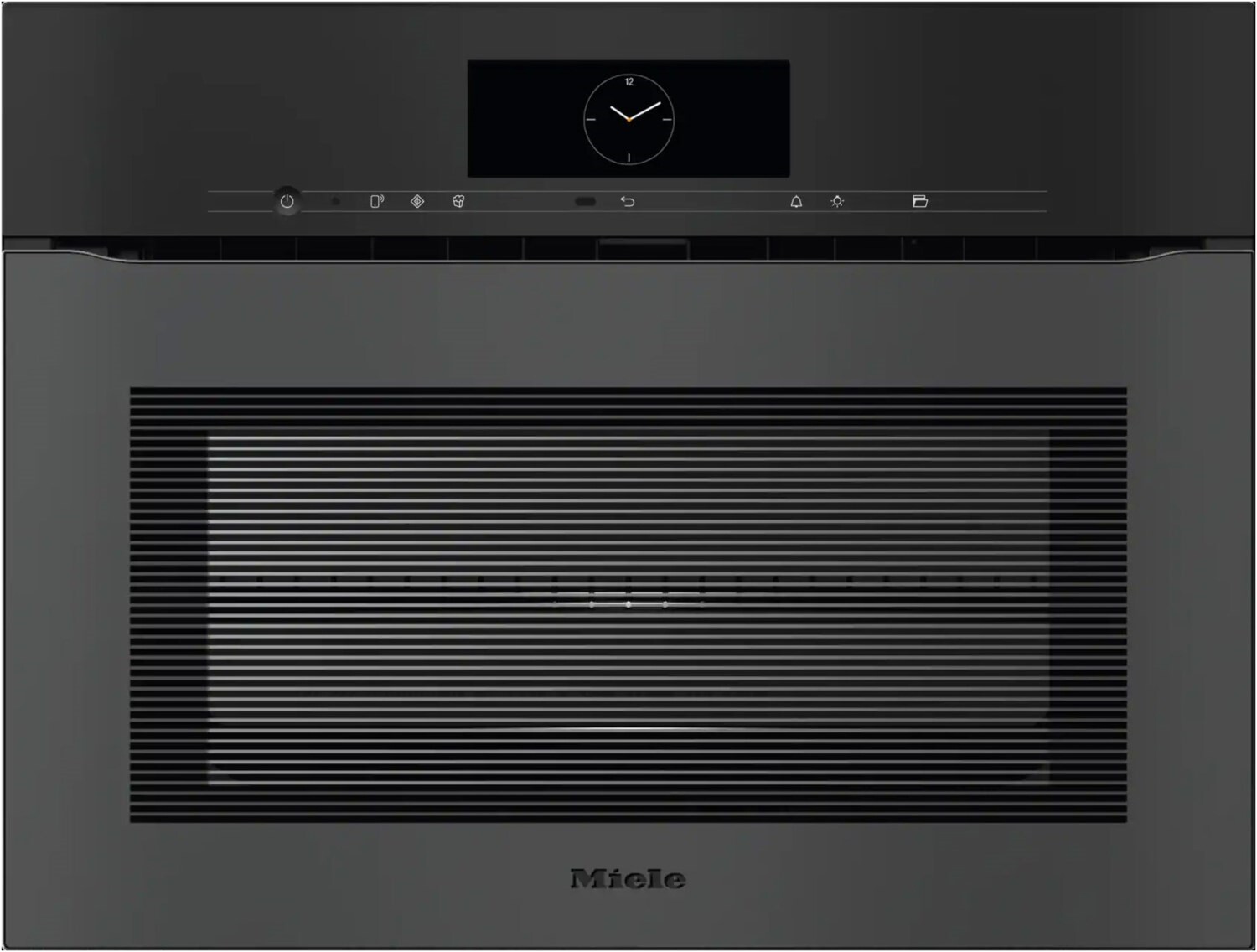 Miele Einbau-Elektro-Backofen mit Mikrowelle H 7840 BMX (Grifflos) 125 Gala Edition (Obsidianschwarz Matt)
