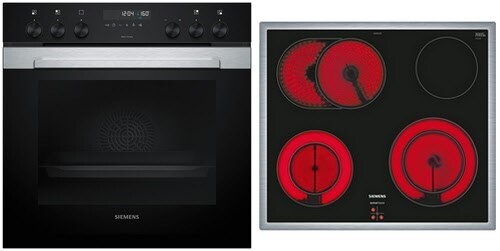 Siemens Geräte-Set MKP3KC64 (HE378GAS3 + EA645GH17M)
