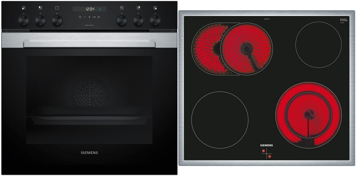 Siemens Einbau-Geräte-Set EQ3KC64 (HE317GAS3 + EA645GN17)