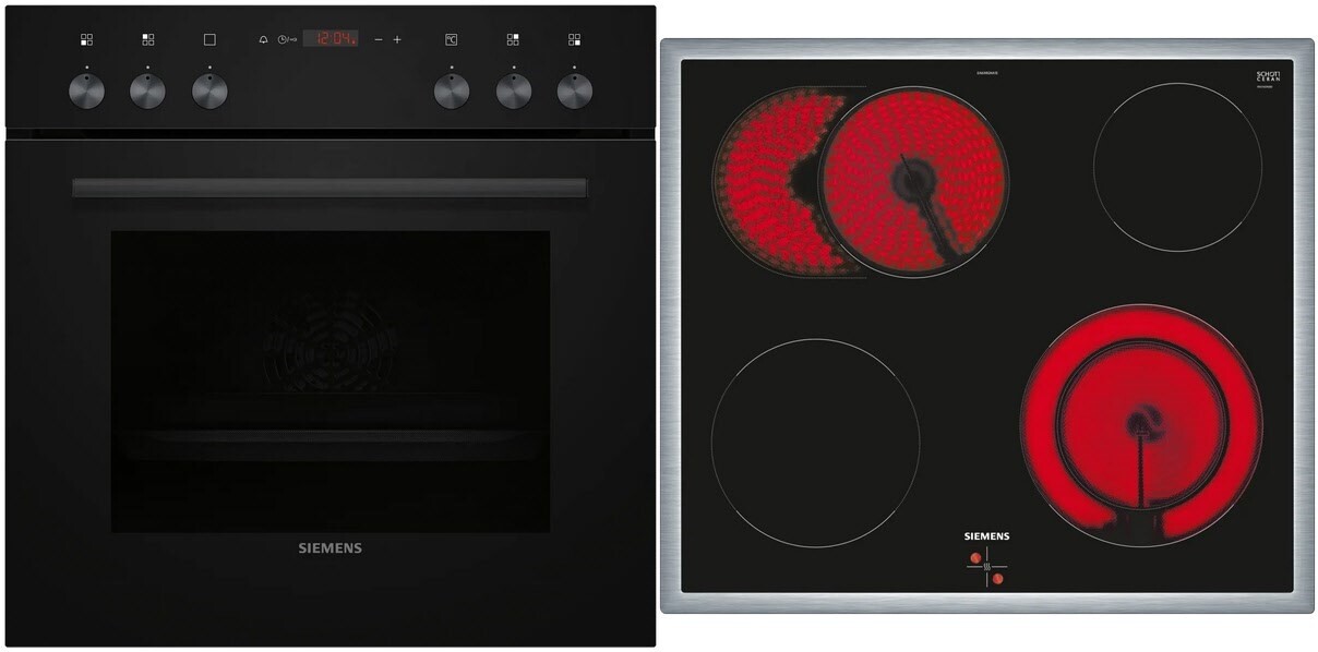 Siemens Einbau-Geräte-Set MKEBLACK (HE013FBB1 EA64RGNA1E)